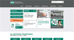 Desktop Screenshot of fondopensionebipiemme.it